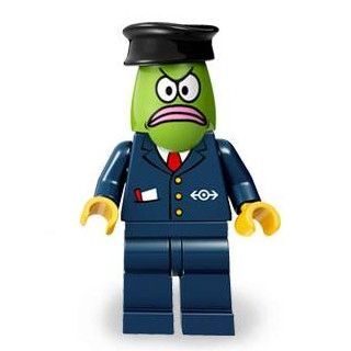 Minifigure Bikini Bottom Express Bus Driver Bob The Minifig Shop