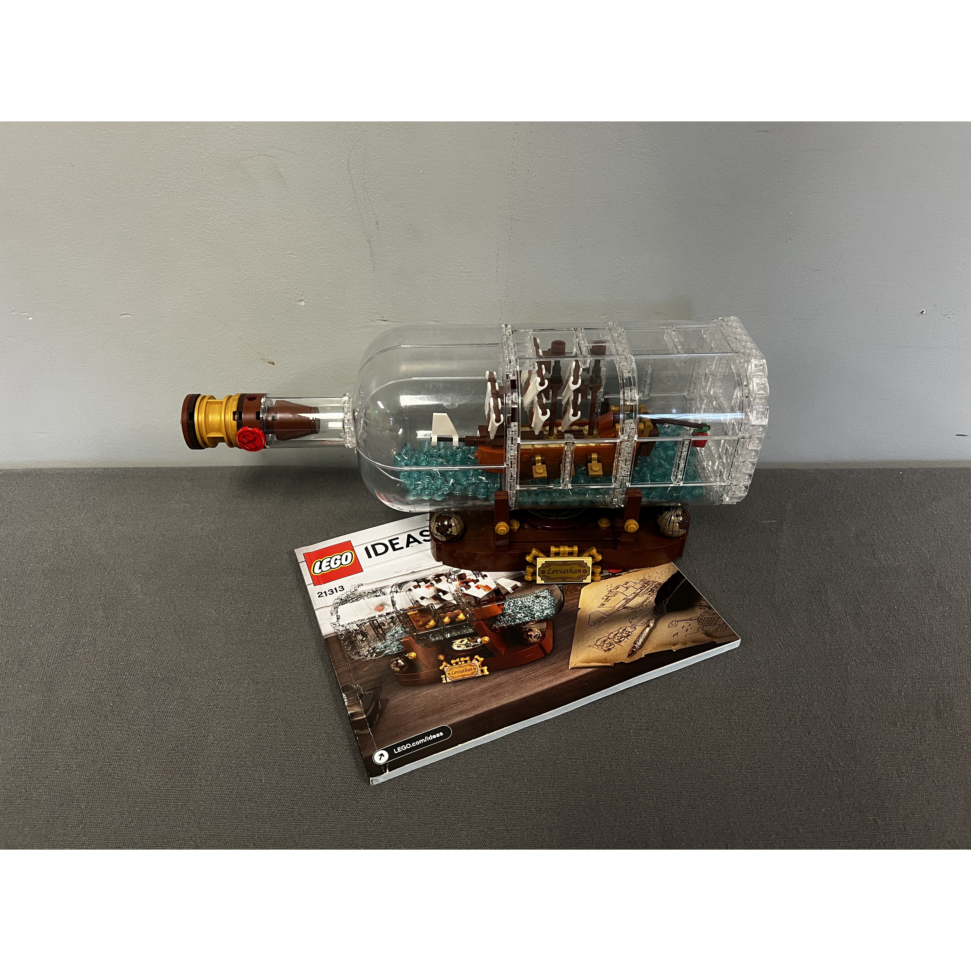 Used Set: 21313 - Ship in a Bottle - SEE DESC. | The Minifig Shop