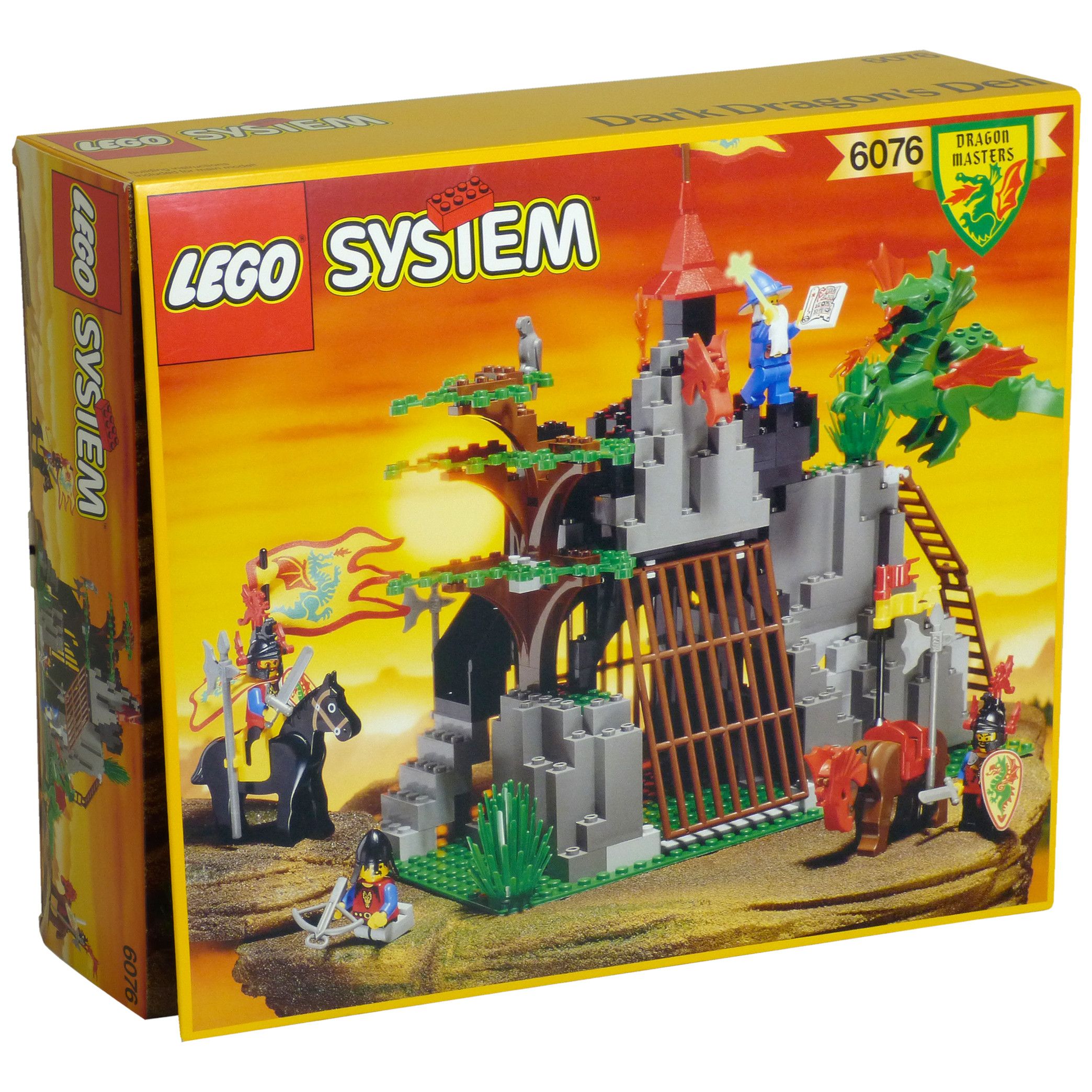 Set: 6076 - Dark Dragon's Den | The Minifig Shop
