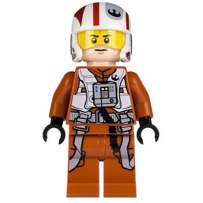 Star Wars LEGO Resistance X-Wing Pilot Force Awakens Minifigure 75102 sw0659