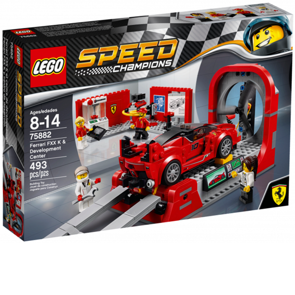 Set: 75882 - Ferrari FXX K & Development Center | The Minifig Shop