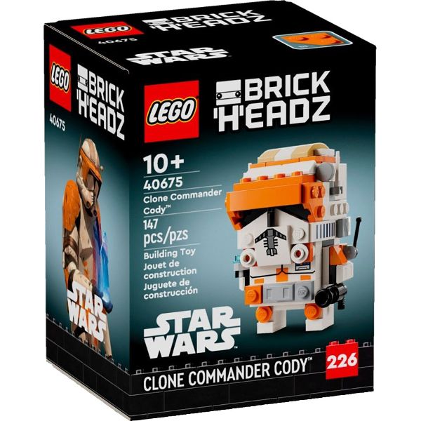 Commander Cody Lego Clone Box Set: 40675 Clone Commander Cody