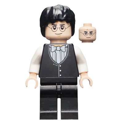 Minifigure: Harry Potter (Yule Ball Vest and Bow Tie), hp125