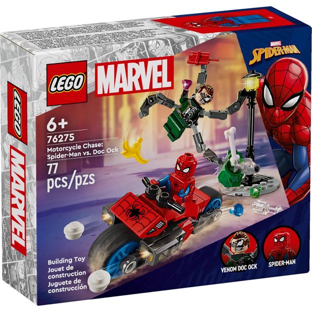 高品質の人気 Motorcycle - 76275 Set: Chase: The | Ock Doc vs. Spider-Man シーリングライト・天井照明