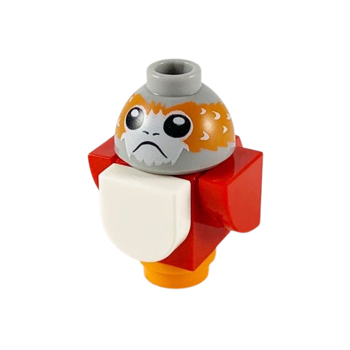 Minifigure: Porg (Red Wings and Tail), porg04 The Minifig Shop