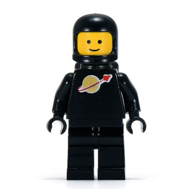 Minifigure: Classic Space - Black with Air Tanks, sp003 | The