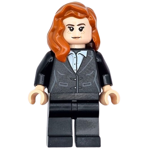 Minifigure: Pepper Potts - Black Suit, Hair over Shoulder, sh0926 | The