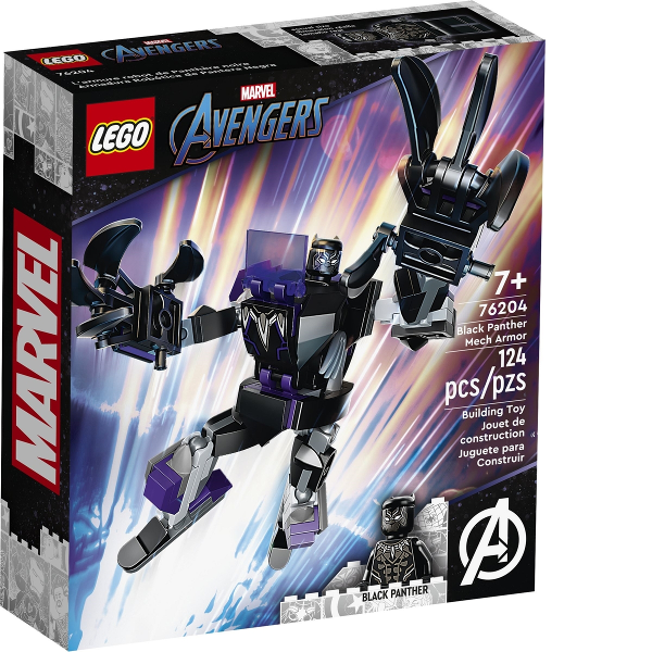 Set 76204 Black Panther Mech Armor The Minifig Shop