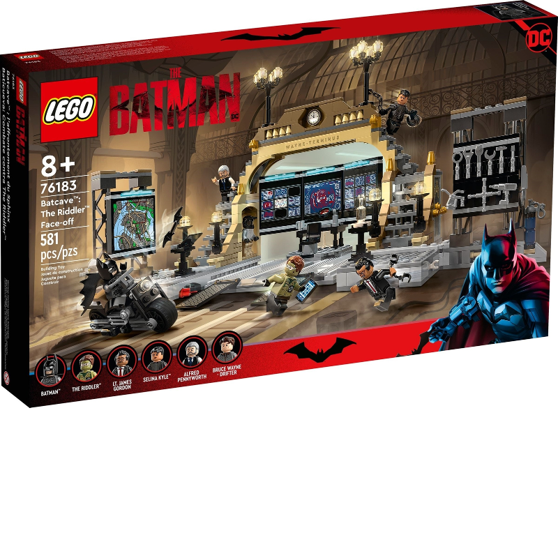 Set: 76183 - Batcave: The Riddler Face-off | The Minifig Shop