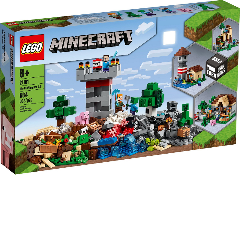Minecraft lego the crafting box 3.0 2025