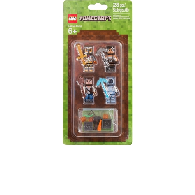 Lego minecraft skin pack 2 on sale