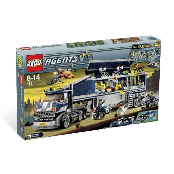 Set 8635 Mission 6 Mobile Command Center The Minifig Shop
