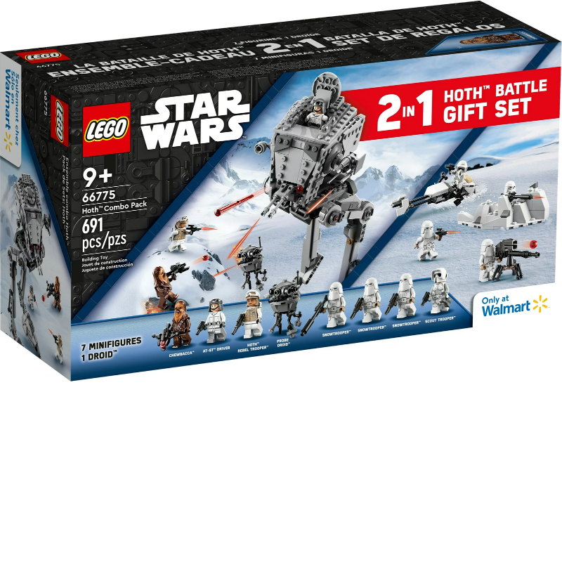 Star Wars Hoth AT-ST 2024 75322 Bundle of 2