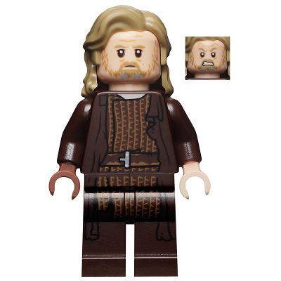 Minifigure Luke Skywalker Old with Dark Brown Robe sw1039