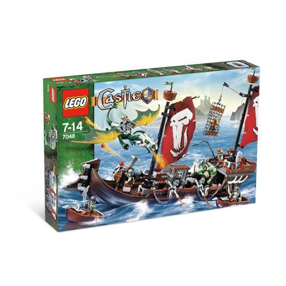 Lego troll warship on sale
