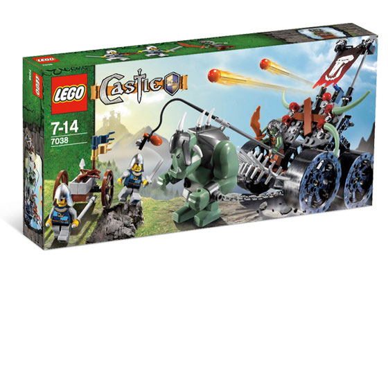 Set 7038 troll assault wagon the minifig shop