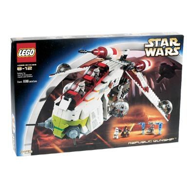 Republic gunship set top