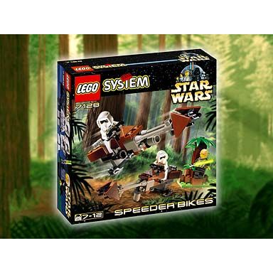 Lego star wars speeder bike set shop