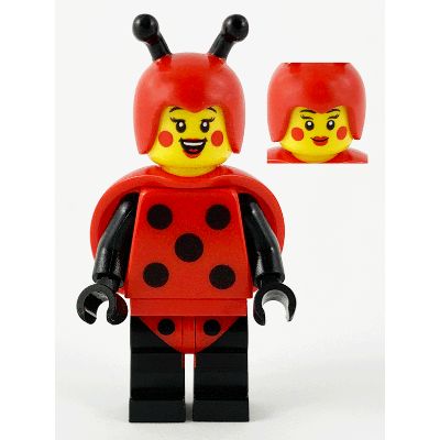 Minifigure Ladybug Girl Series 21 Minifigure Only col377 The Minifig Shop