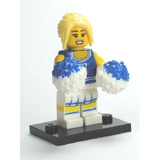 Minifigure Cheerleader Series 1 col01 2