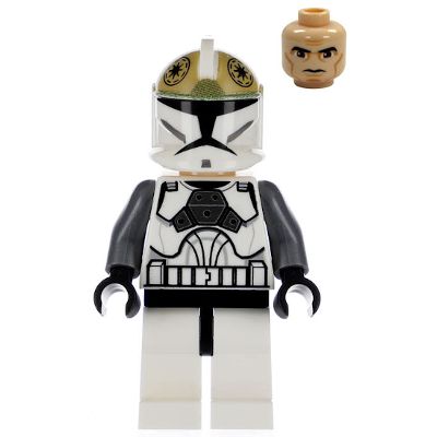 Minifigure Clone Trooper Gunner Phase 1 Large Eyes sw0221
