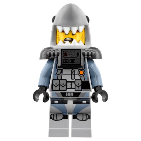 Lego minifigure shark online