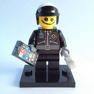 Good cop bad cop lego minifigure on sale