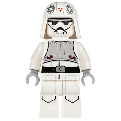 Minifigure AT DP Pilot Imperial Combat Driver White Uniform sw0624 The Minifig Shop