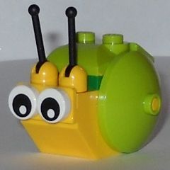 Animal Snail The Lego Movie Brick Built snail01 The Minifig Shop