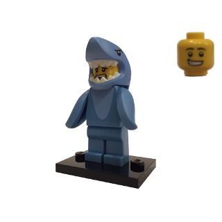Lego shark suit guy recall store