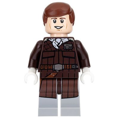 Minifigure Han Solo Hoth sw0727 The Minifig Shop
