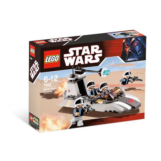 Set 7668 Rebel Scout Speeder Premier