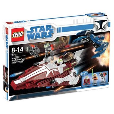 Set 7751 Ahsoka s Starfighter and Vulture Droid Premier