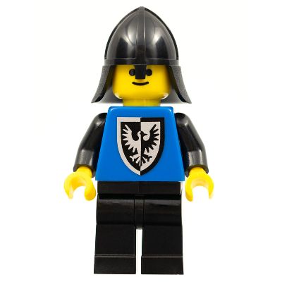 Minifigure Black Falcon Black Legs Black Neck Protector Shield Bottom Round Undetermined Type cas101 The Minifig Shop