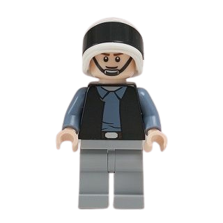 Minifigure Rebel Fleet Trooper Plain Vest Grin sw0427 The Minifig Shop