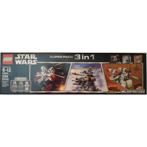 Set 66534 Star Wars Bundle Pack Super Pack 3 in 1 Sets 75072 75075 and 75076