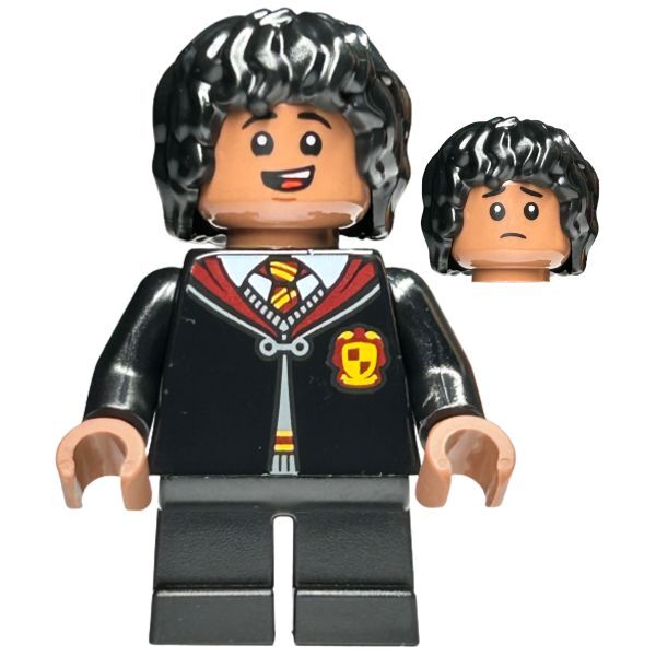 Minifigure: Lee Jordan - Gryffindor Robe Clasped, Black Short Legs ...