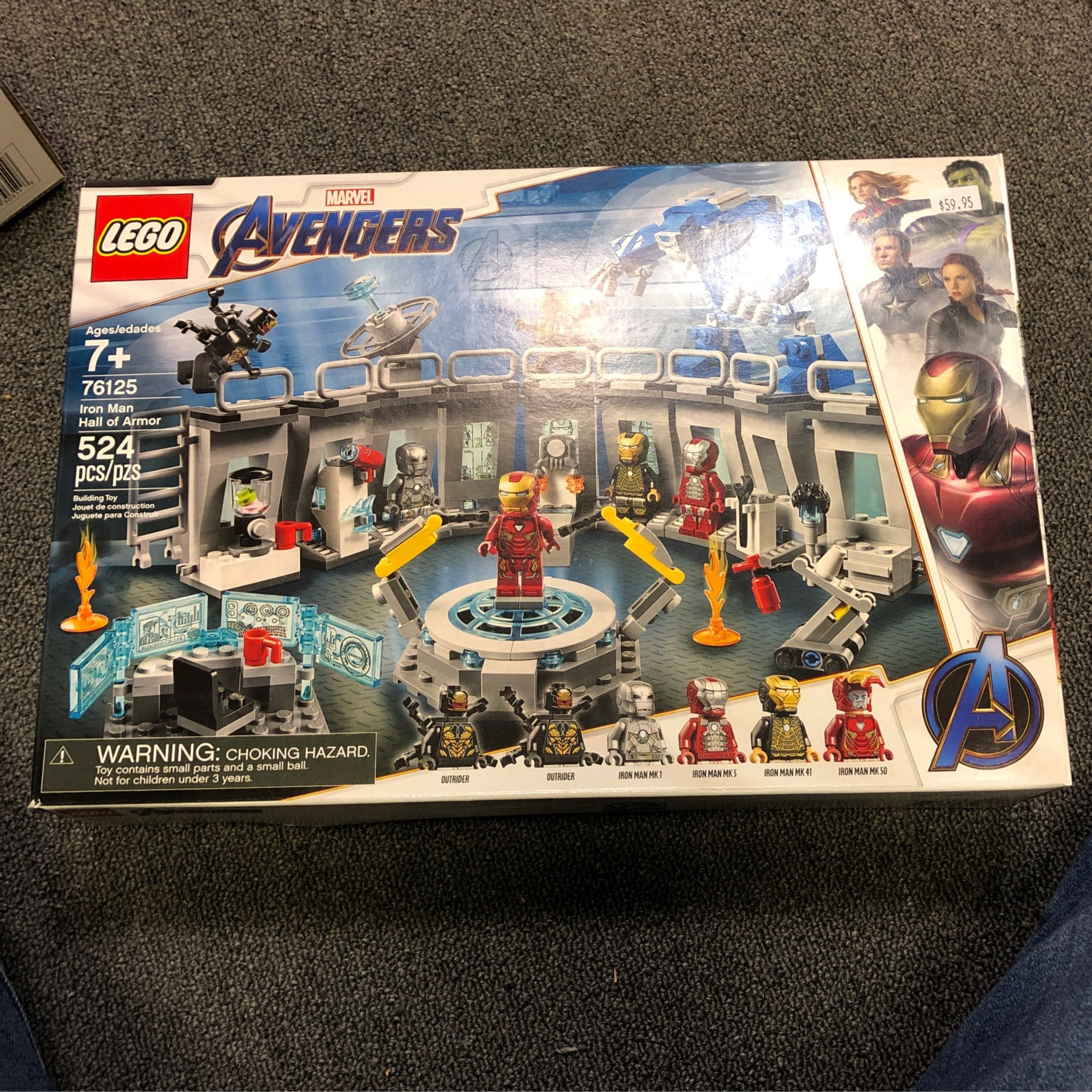 Lego avengers endgame hall of armor clearance