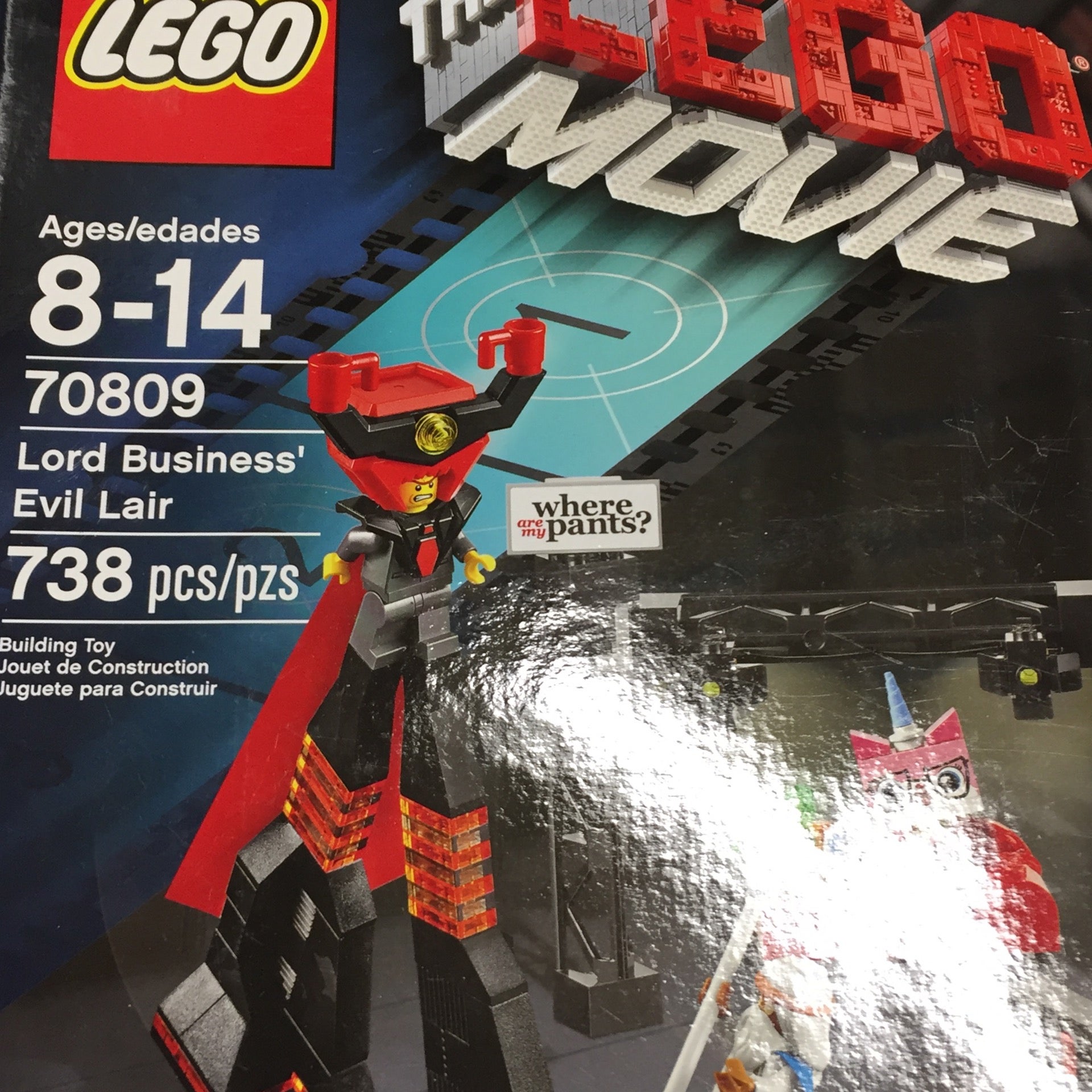 70809 LEGO Movie Lord Business Evil Lair