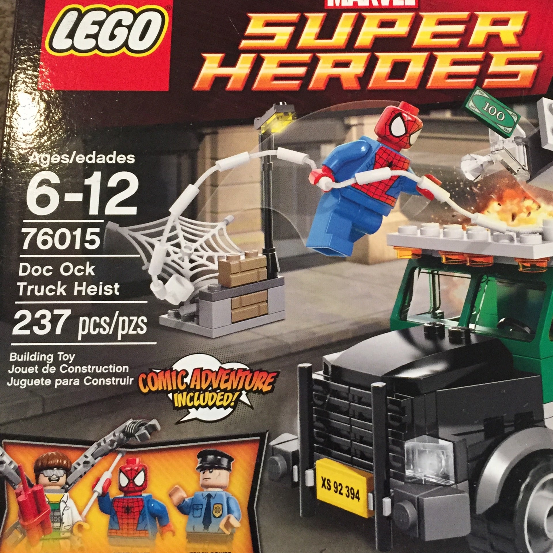 76015 Heroes Doc Ock Truck Heist The Minifig Shop