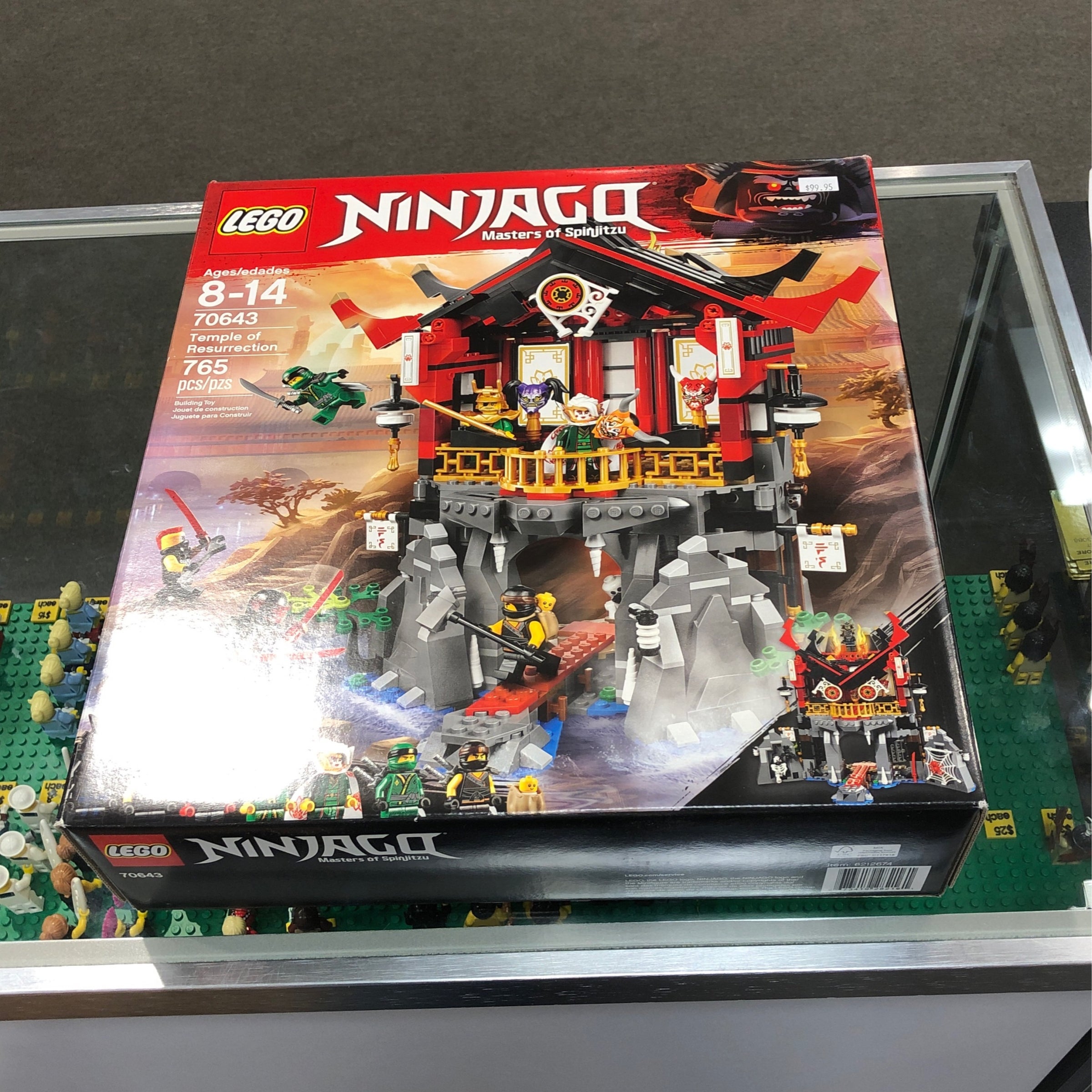 Lego temple of resurrection hot sale