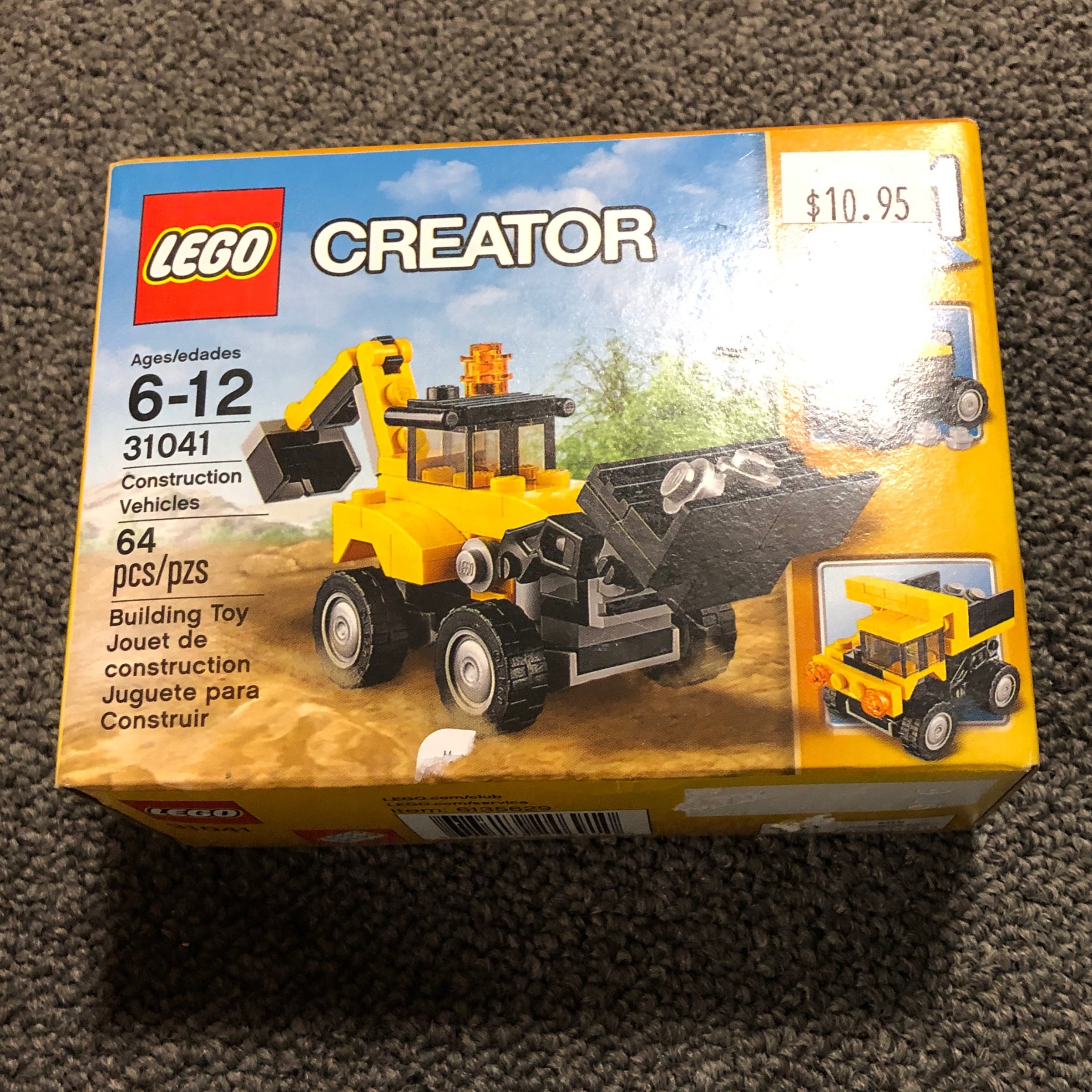 Lego 31041 creator construction vehicles clearance