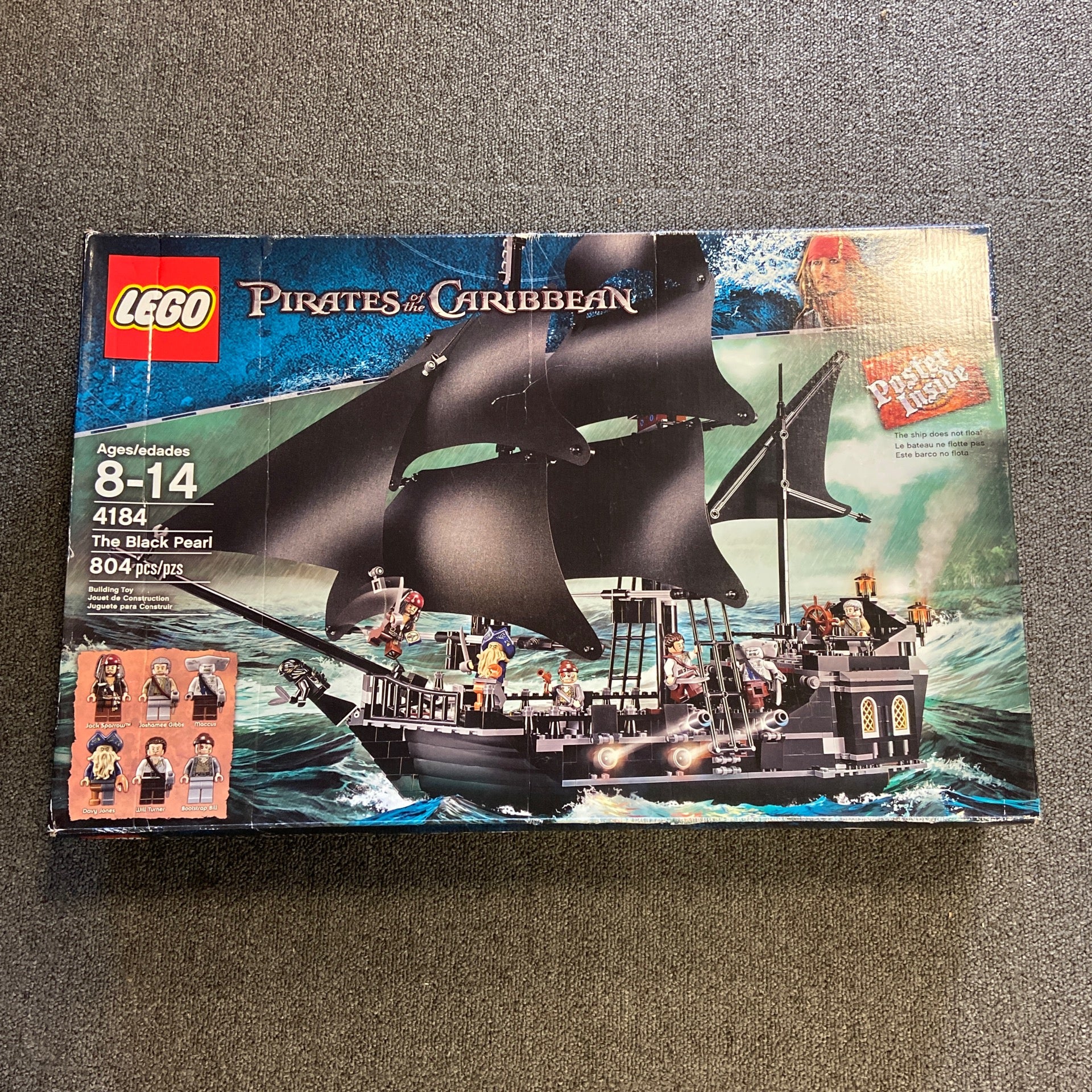 4184 Pirates of the Caribbean Black Pearl The Minifig Shop
