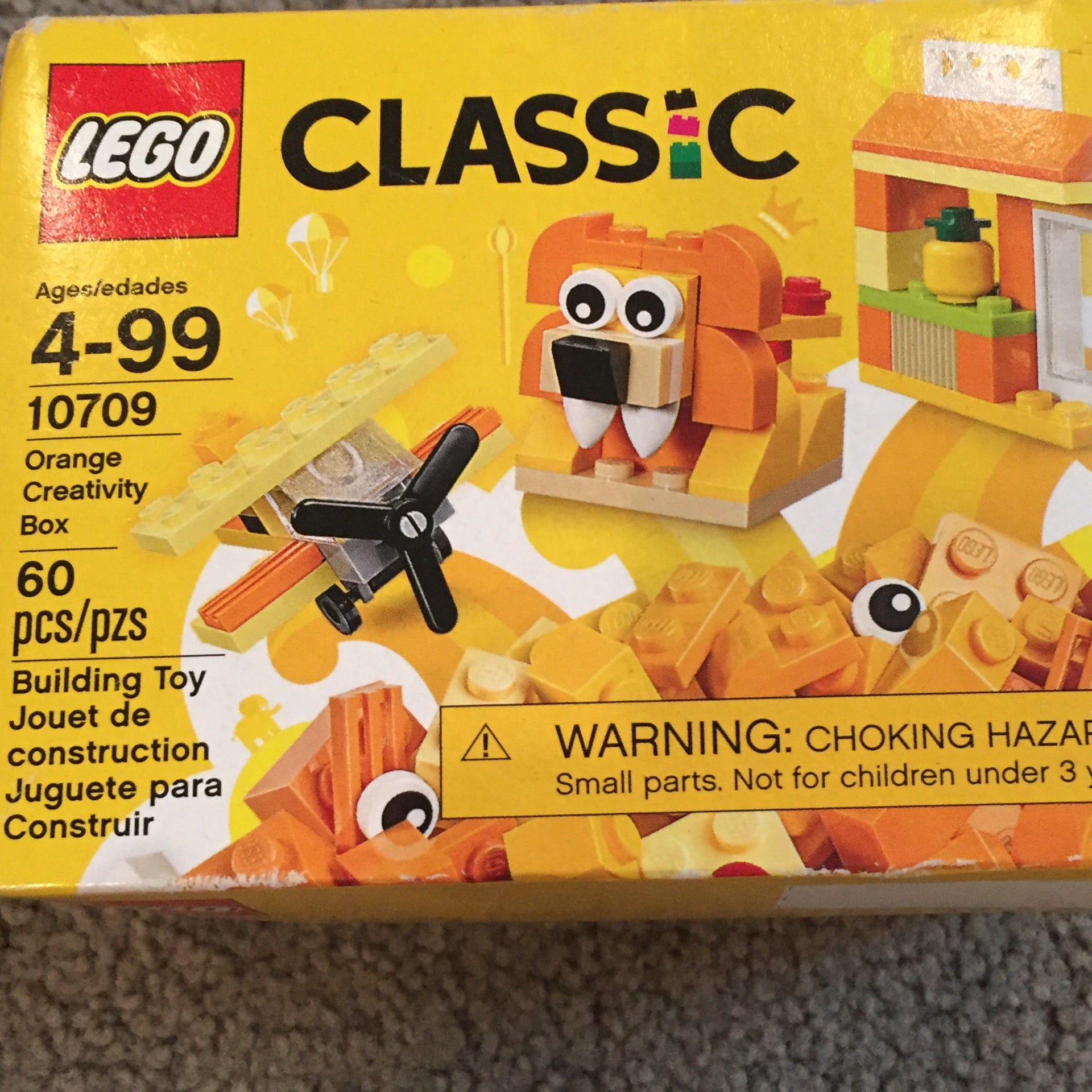 10709 Classic Orange Create Box The Minifig Shop