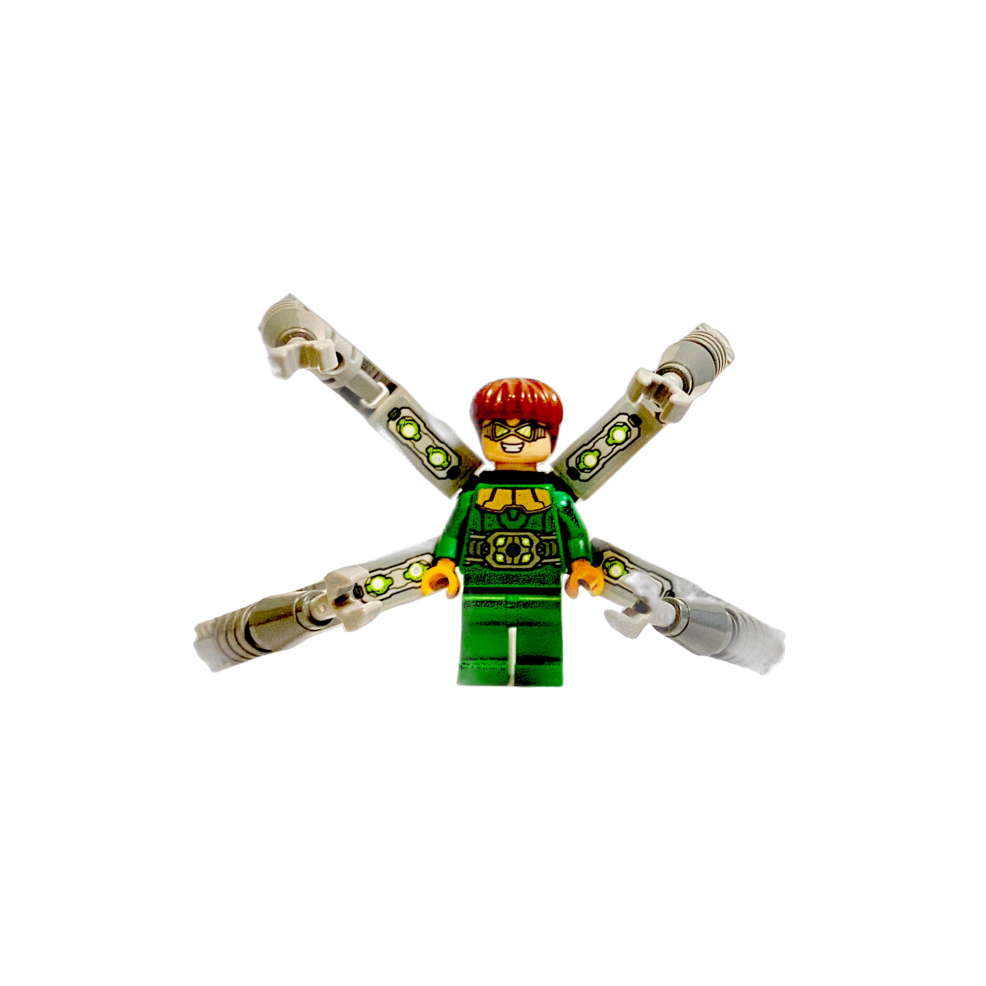 Minifigure Doc Ock Green Arms with Stickers sh616s