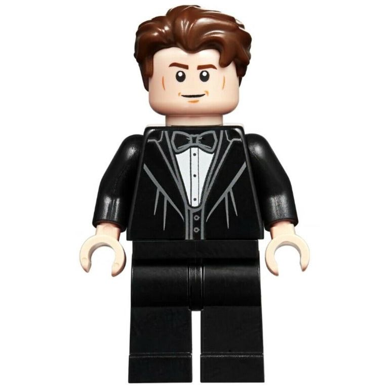 Minifigure Cedric Diggory Black Suit and Bow Tie hp188