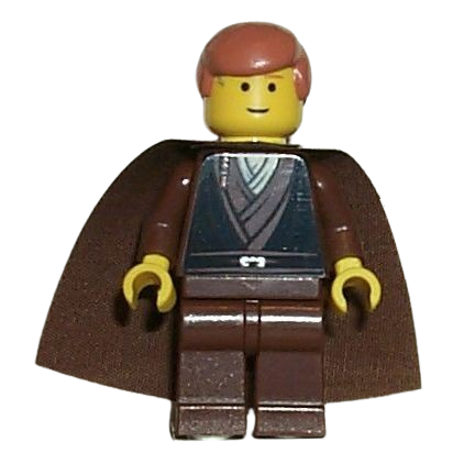 Minifigure Anakin Skywalker Padawan Yellow Head Cape sw0099 The Minifig Shop