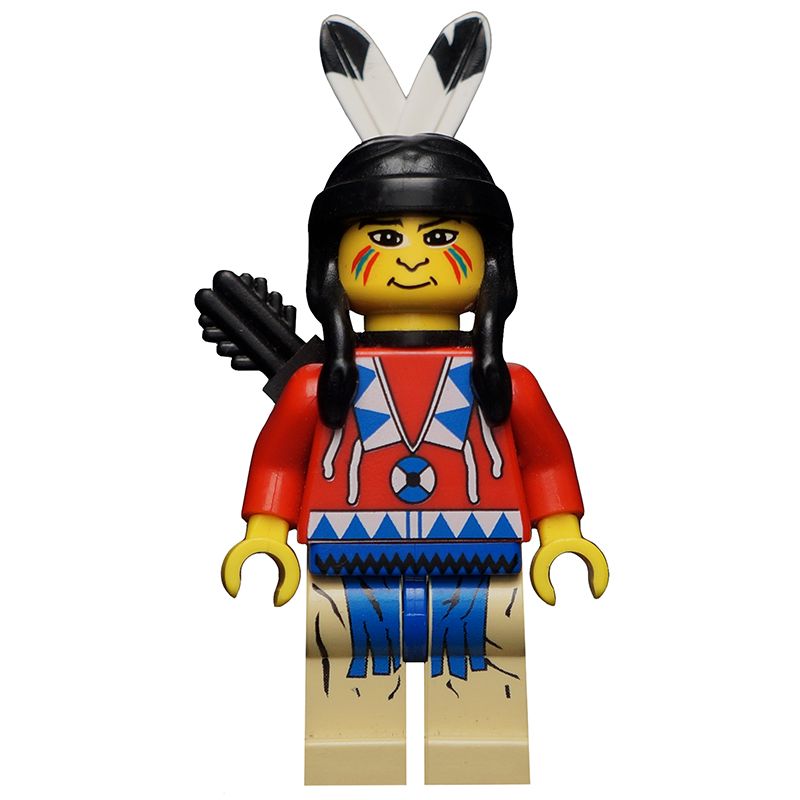 Minifigure Indian 2 Black Quiver ww014 The Minifig Shop