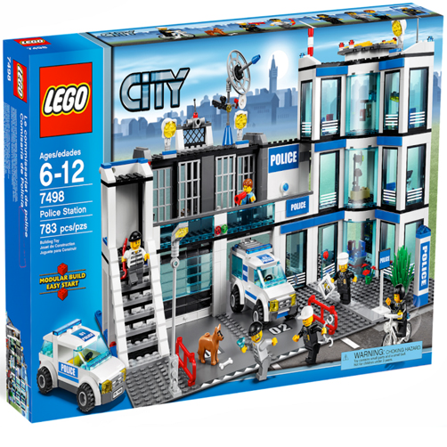 City Police newest Station set #7498